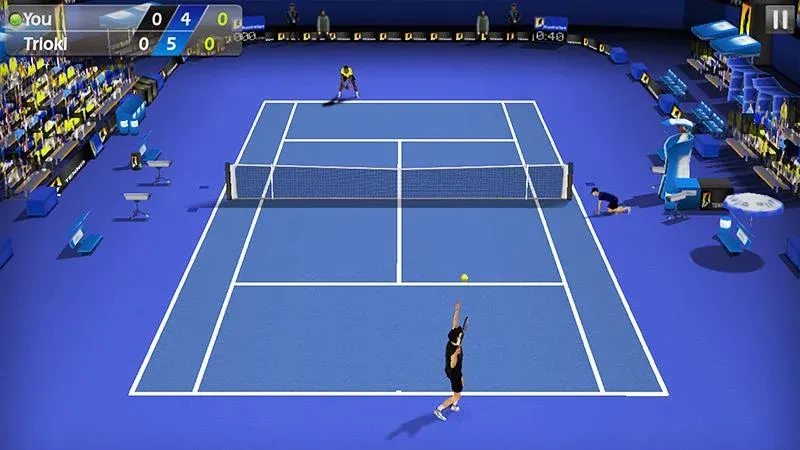 3D Tennis [МОД: Меню, Бесконечные монеты и Открытые уровни] Screenshot 1