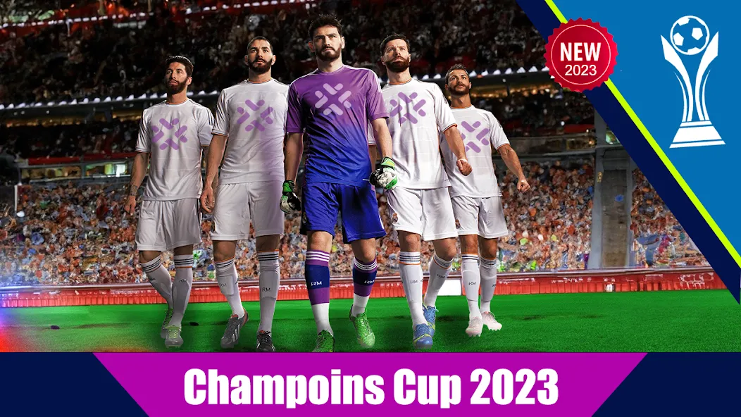 Football World Soccer Cup 2023 (Футбольный мировой ударник футбол) [МОД: Бесконечные деньги, Монеты и Мега MOD] Screenshot 1