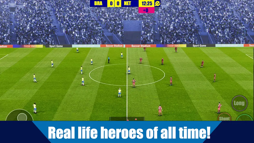 Football World Soccer Cup 2023 (Футбольный мировой ударник футбол) [МОД: Бесконечные деньги, Монеты и Мега MOD] Screenshot 2