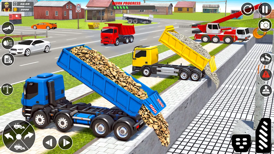 City Builder Construction Sim (Сити Билдер Констракшн Сим) [МОД: Деньги, Монеты и Меню MOD] Screenshot 4