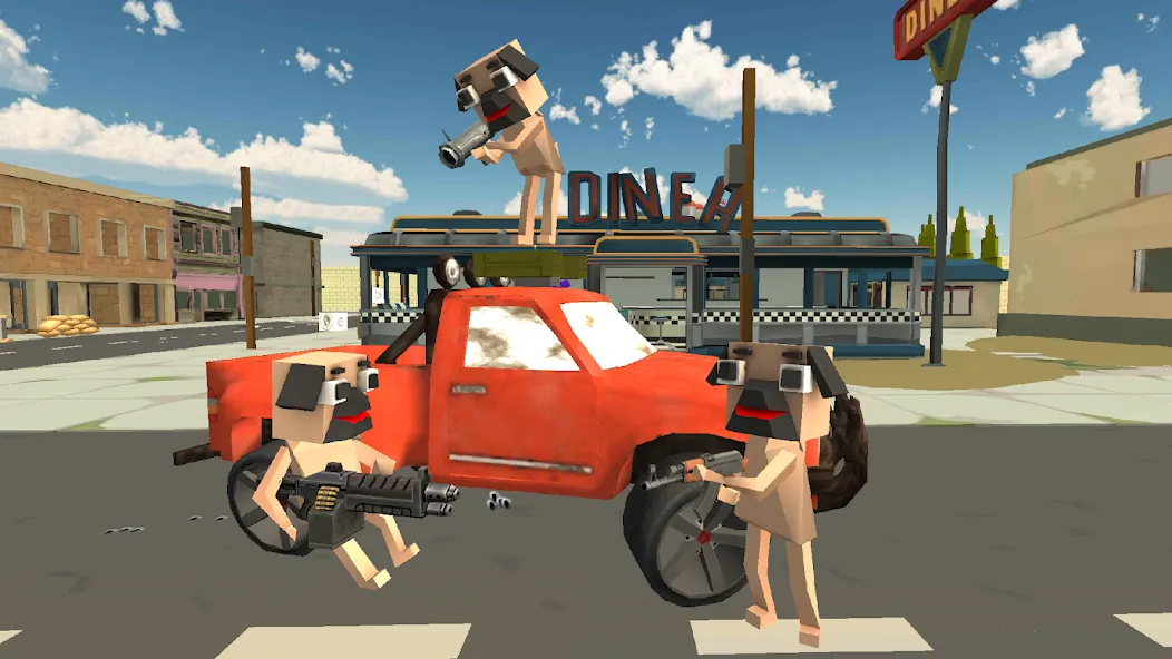 PugWars (Пагварс) [МОД: Бесконечные деньги, Монеты и Мега MOD] Screenshot 2