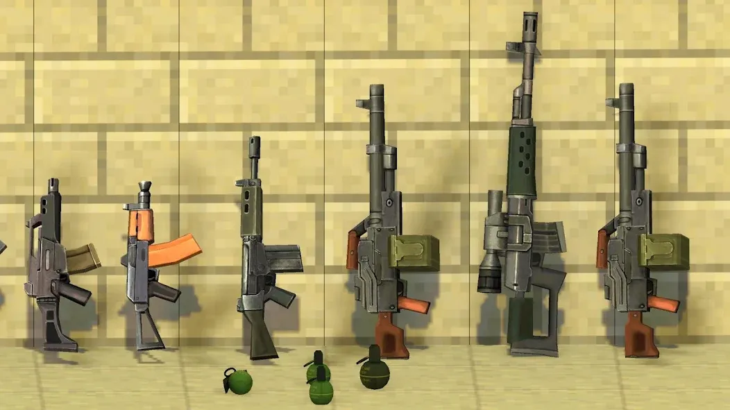 StrikeBox: Sandbox&Shooter (Страйкбокс) [МОД: Все открыто, Дополнительные деньги и Меню MOD] Screenshot 2