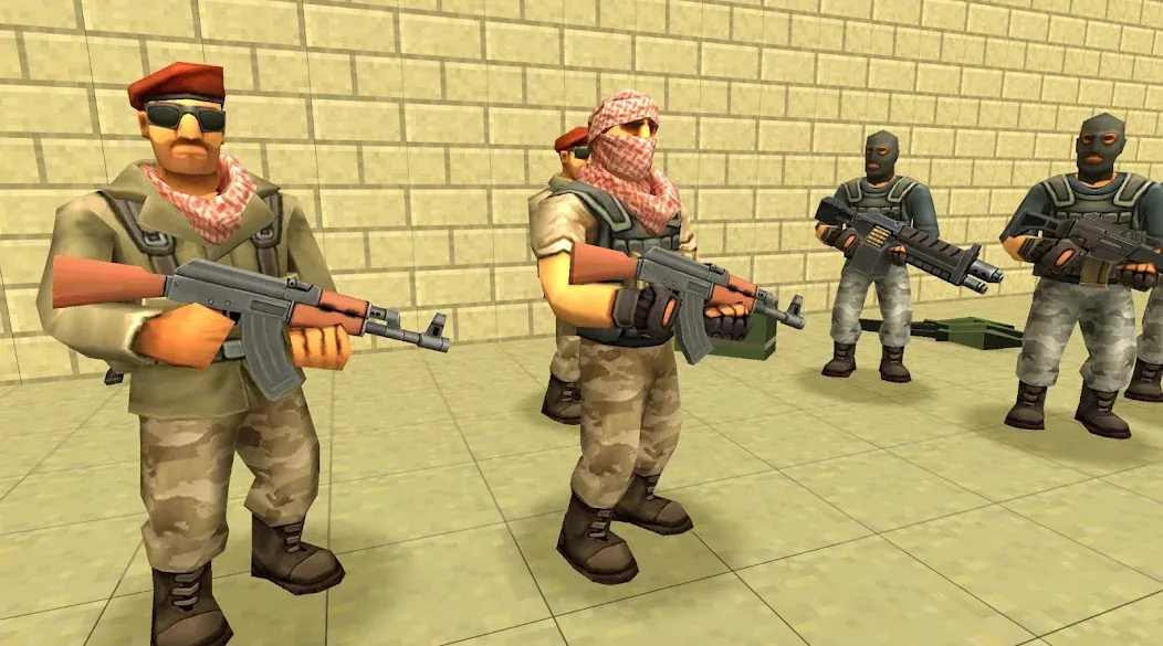 StrikeBox: Sandbox&Shooter (Страйкбокс) [МОД: Все открыто, Дополнительные деньги и Меню MOD] Screenshot 3