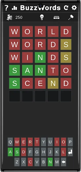 BuzzWords [МОД: Много монет, Открытые уровни и Мега MOD] Screenshot 1