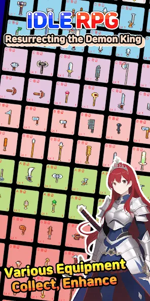 Idle RPG : Reviving Demon King (Айдл РПГ) [МОД: Бесконечные деньги, Монеты и Мега MOD] Screenshot 5
