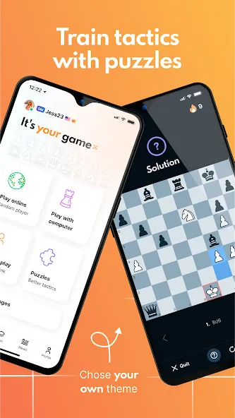chess24 > Play, Train & Watch [МОД: Все открыто, Дополнительные деньги и Меню MOD] Screenshot 2
