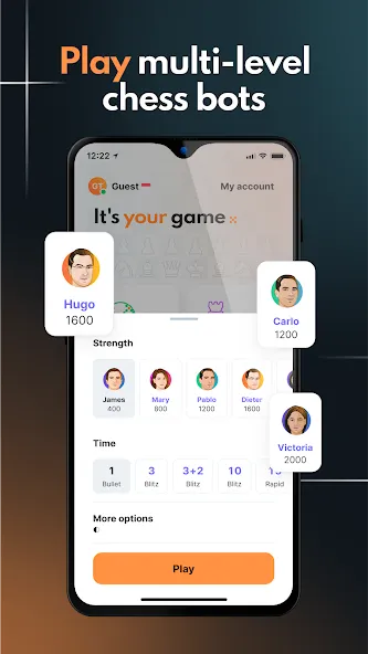 chess24 > Play, Train & Watch [МОД: Все открыто, Дополнительные деньги и Меню MOD] Screenshot 5
