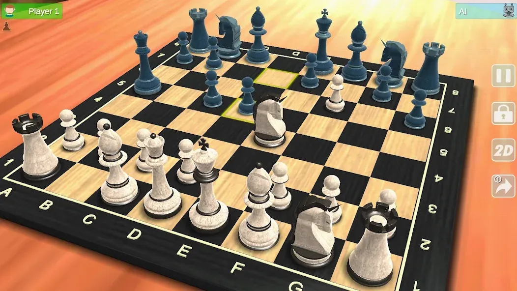 Chess Master 3D - Royal Game [МОД: Все открыто, Дополнительные деньги и Меню MOD] Screenshot 2