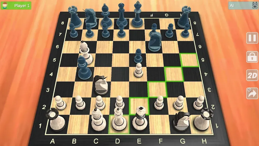 Chess Master 3D - Royal Game [МОД: Все открыто, Дополнительные деньги и Меню MOD] Screenshot 4