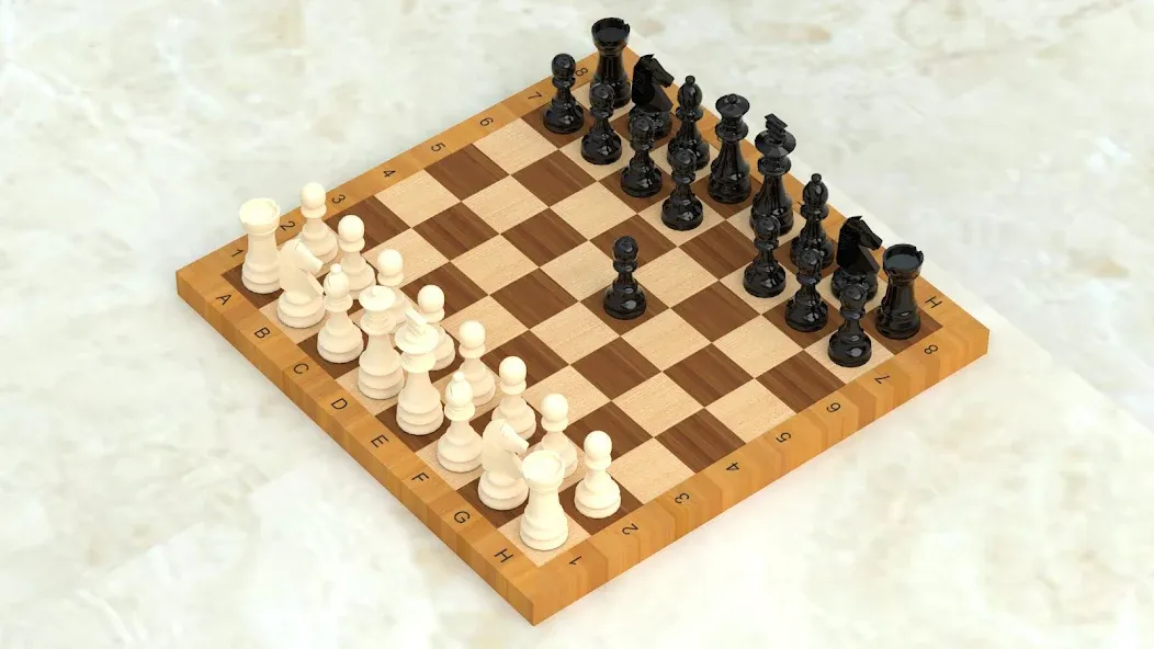 Chess: Ajedrez & Chess online [МОД: Меню, Бесконечные монеты и Открытые уровни] Screenshot 1