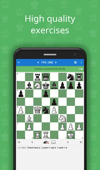 Chess Tactics for Beginners [МОД: Бесконечные деньги, Монеты и Мега MOD] Screenshot 1