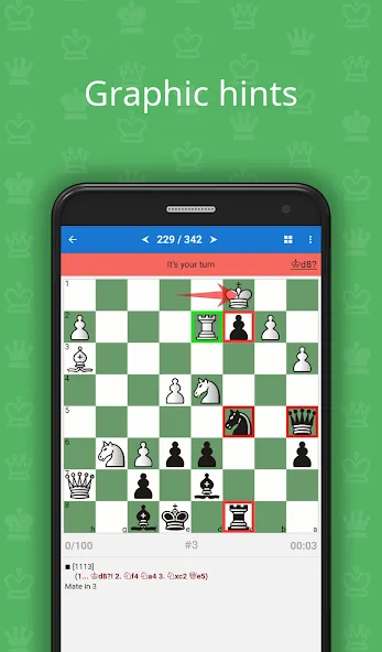 Chess Tactics for Beginners [МОД: Бесконечные деньги, Монеты и Мега MOD] Screenshot 2