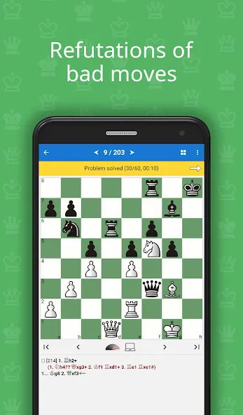 Chess Tactics for Beginners [МОД: Бесконечные деньги, Монеты и Мега MOD] Screenshot 3