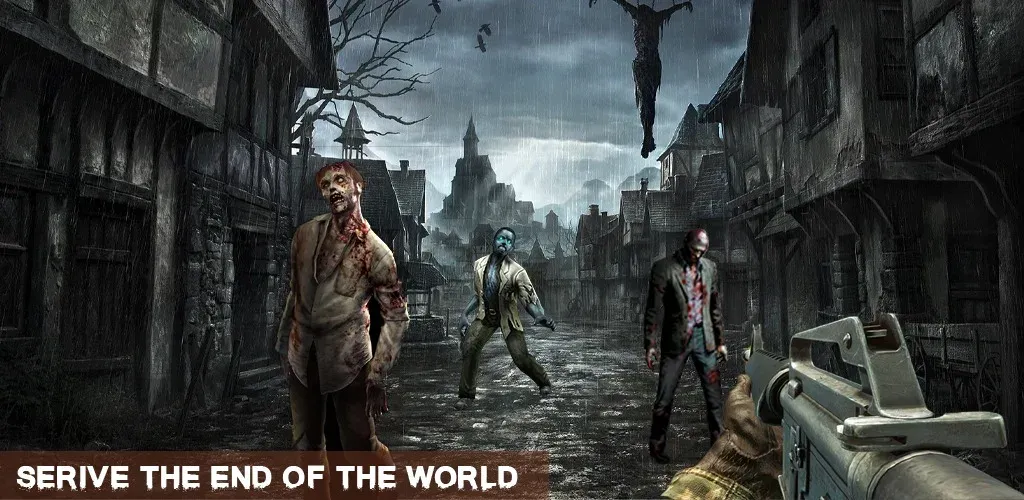 Zombie Games 3d 2024 : fps War [МОД: Меню, Бесконечные монеты и Открытые уровни] Screenshot 5