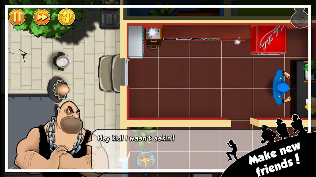 Robbery Bob - King of Sneak (Роббери Боб) [МОД: Деньги, Монеты и Меню MOD] Screenshot 5