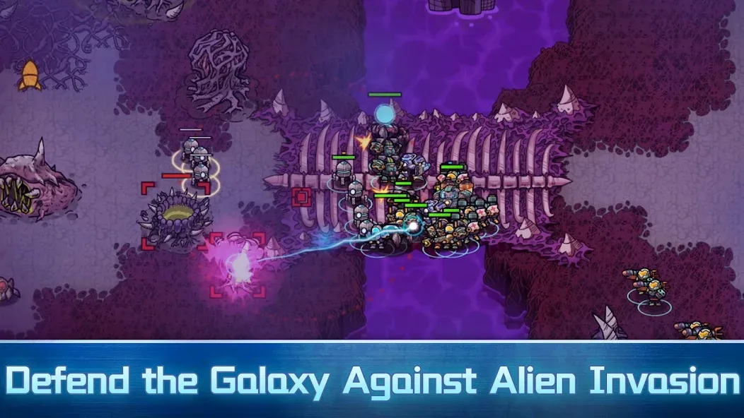 Xeno Command (Ксено комманд) [МОД: Много монет, Открытые уровни и Мега MOD] Screenshot 2