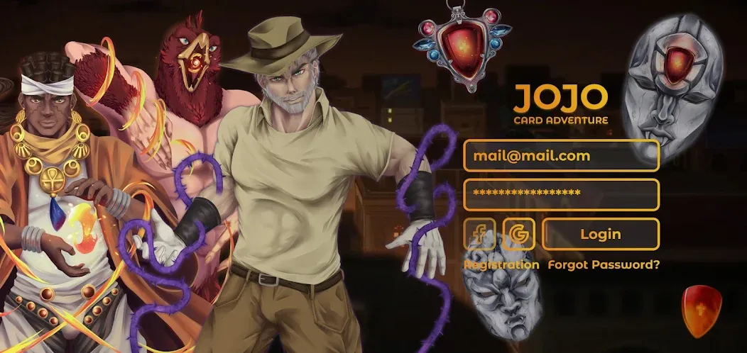 JOJO: Card Adventure－TCG & CCG (Джоджо) [МОД: Много денег, Монет и Все открыто] Screenshot 2