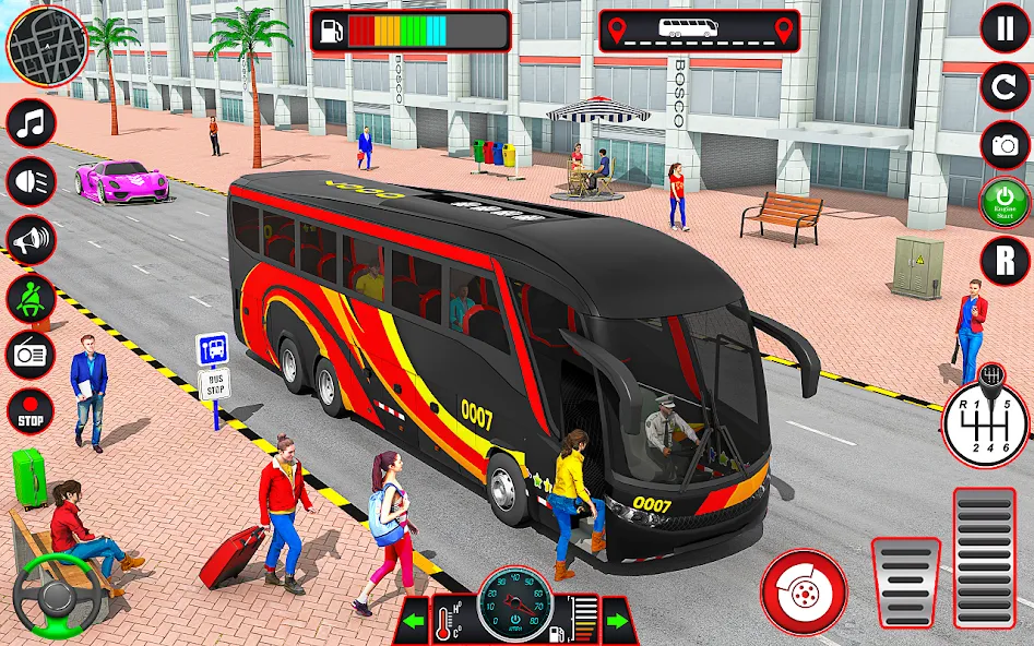 City Bus Simulator 3D Bus Game (Симулятор городского автобуса 3D  игра   ) [МОД: Бесконечные деньги, Монеты и Мега MOD] Screenshot 5