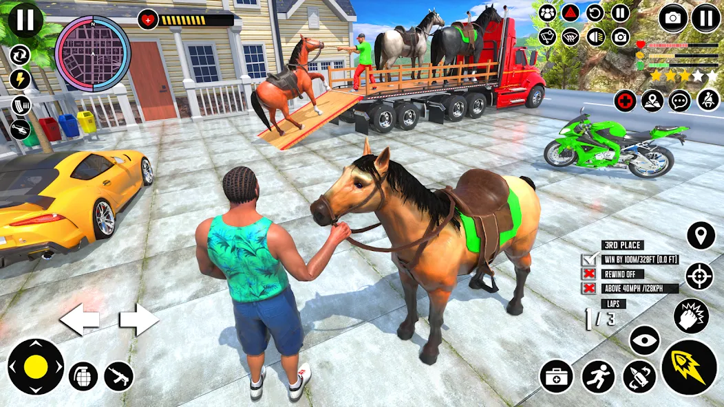 Animal Transport Truck Game 3D (Игра Грузовик для перевозки животных) [МОД: Деньги, Монеты и Меню MOD] Screenshot 2