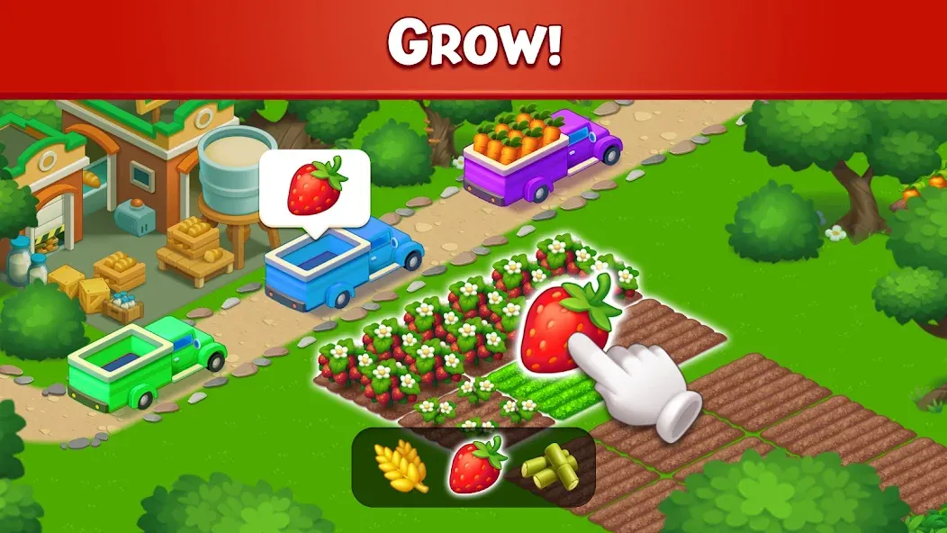 Farm City: Farming & Building (Фарм Сити) [МОД: Много монет, Открытые уровни и Мега MOD] Screenshot 2