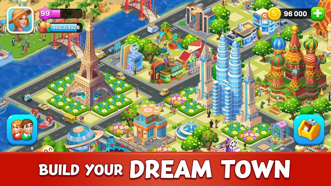 Farm City: Farming & Building (Фарм Сити) [МОД: Много монет, Открытые уровни и Мега MOD] Screenshot 5