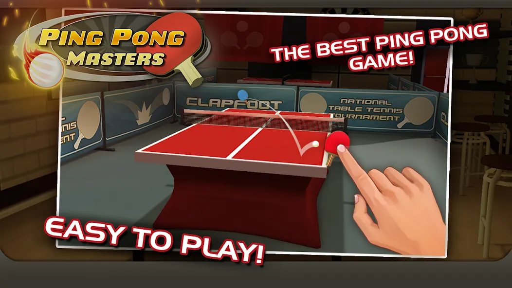 Ping Pong Masters (Пингпонг мастера) [МОД: Все открыто, Дополнительные деньги и Меню MOD] Screenshot 1