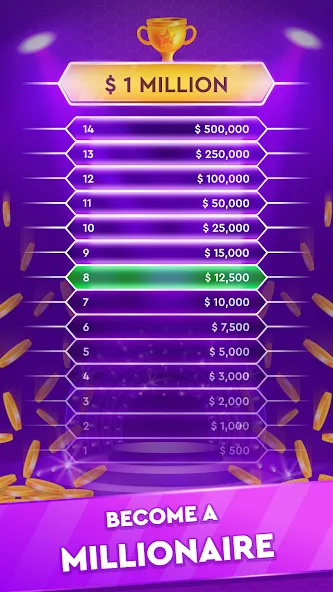 Trivia Show: TV Word Quiz Game [МОД: Много денег, Монет и Все открыто] Screenshot 5