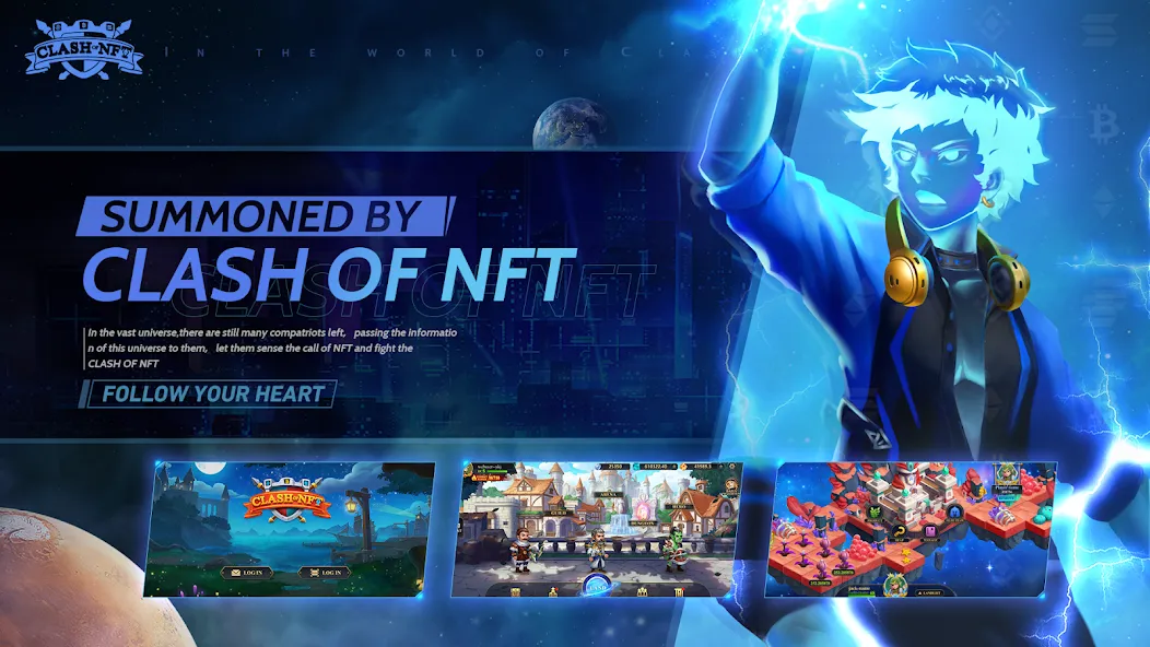 Clash Of NFT (Клаш оф НФТ) [МОД: Много денег, Монет и Все открыто] Screenshot 2