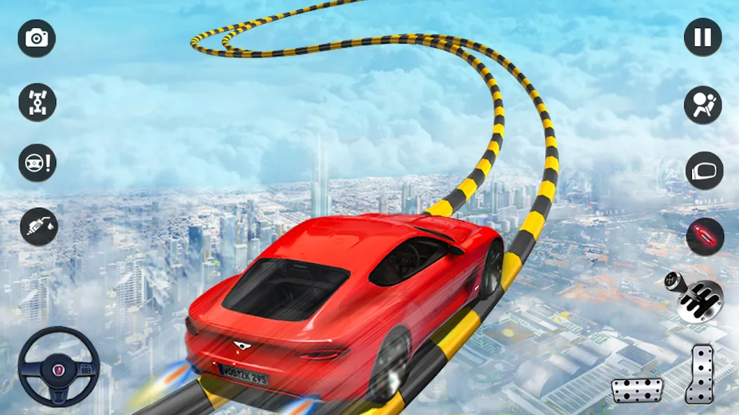 TopRace: Fast Car Simulator (Рамп Кар Гейм) [МОД: Все открыто, Дополнительные деньги и Меню MOD] Screenshot 2