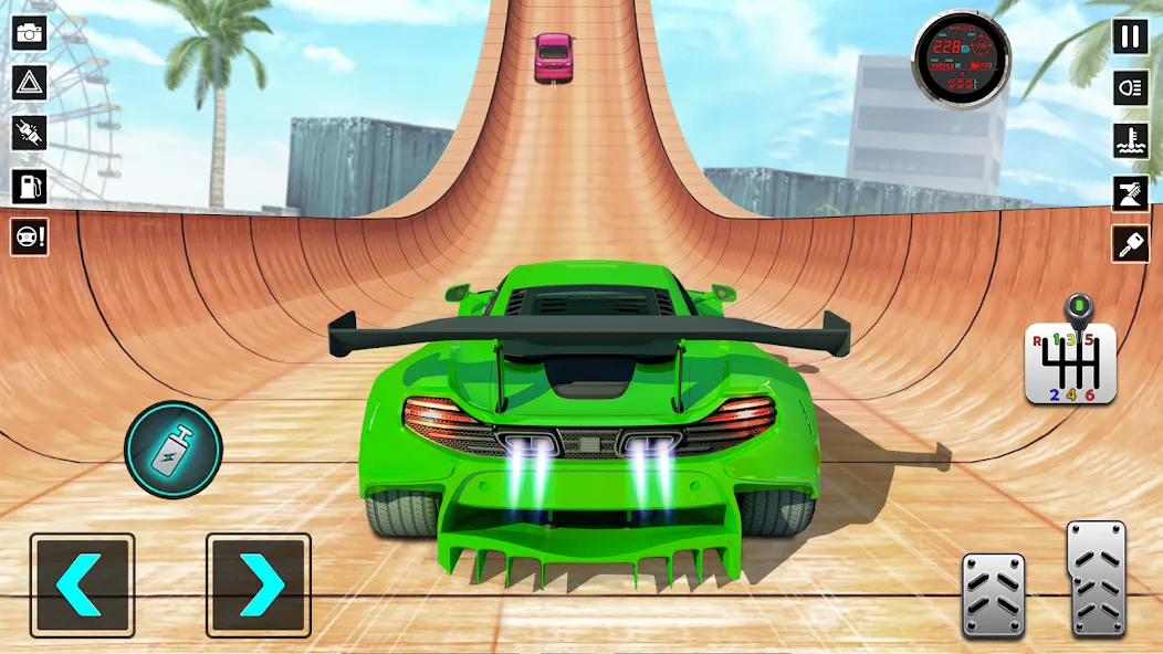 TopRace: Fast Car Simulator (Рамп Кар Гейм) [МОД: Все открыто, Дополнительные деньги и Меню MOD] Screenshot 3
