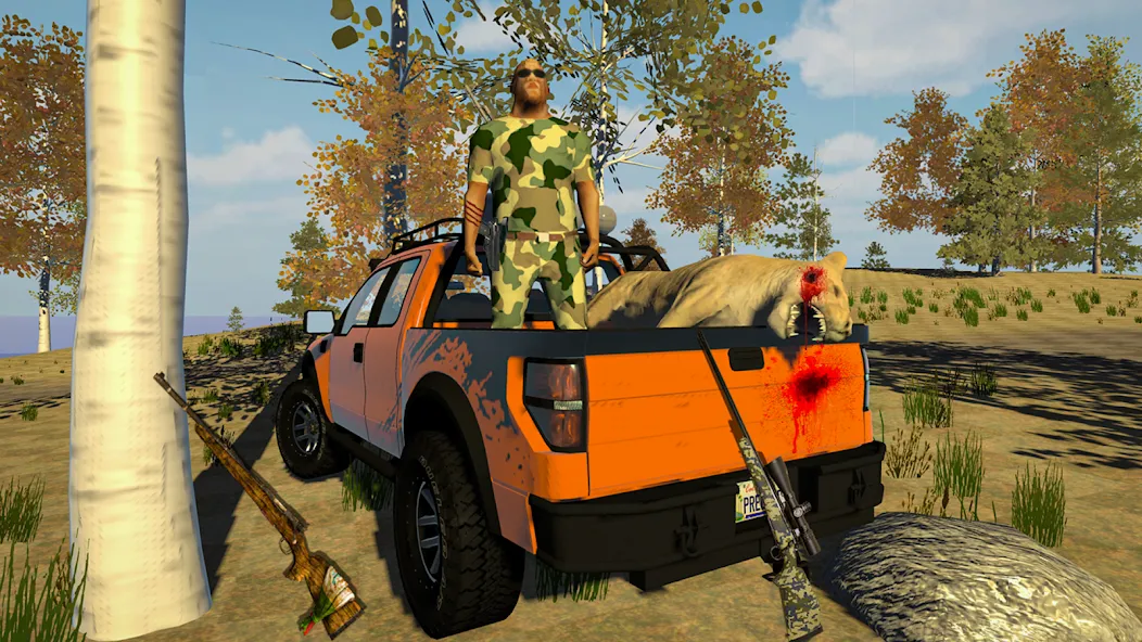 Animal Hunting -Shooting Games (Энимал Хантинг) [МОД: Деньги, Монеты и Меню MOD] Screenshot 1