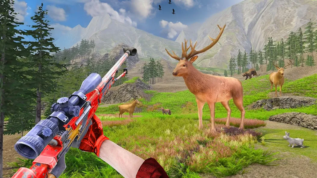 Animal Hunting -Shooting Games (Энимал Хантинг) [МОД: Деньги, Монеты и Меню MOD] Screenshot 3