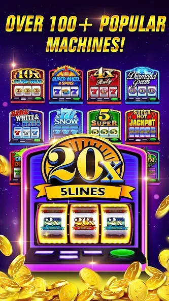 Double Fortune Casino Games (Дабл Фортюн Казино Игры) [МОД: Много монет, Открытые уровни и Мега MOD] Screenshot 4