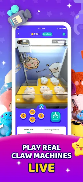 Claw Eden - Real Claw Machine (Клоу Эден) [МОД: Бесконечные деньги, Монеты и Мега MOD] Screenshot 1