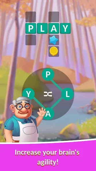 Crocword: Crossword Puzzle [МОД: Деньги, Монеты и Меню MOD] Screenshot 1