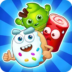 Скачать Sugar Heroes - match 3 game [МОД: Деньги, Монеты и Меню MOD] | Взлом Sugar Heroes - match 3 game на Андроид