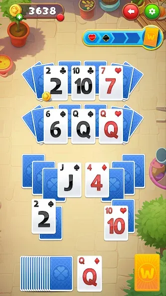 Kings & Queens: Solitaire Game [МОД: Все открыто, Дополнительные деньги и Меню MOD] Screenshot 5