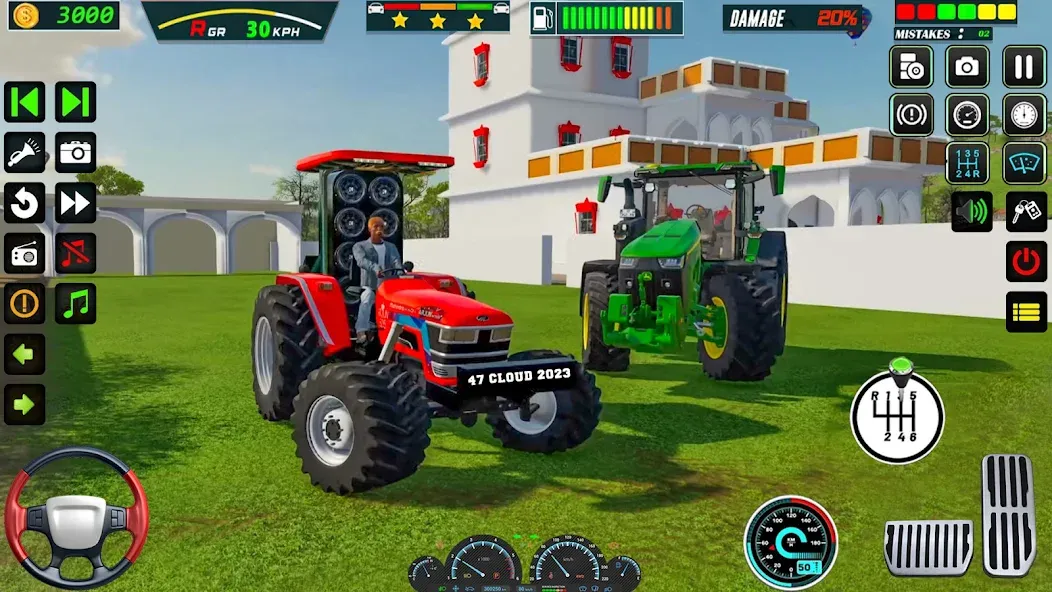 US Tractor Farming Games 3d [МОД: Бесконечные деньги, Монеты и Мега MOD] Screenshot 1