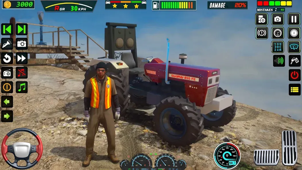 US Tractor Farming Games 3d [МОД: Бесконечные деньги, Монеты и Мега MOD] Screenshot 3