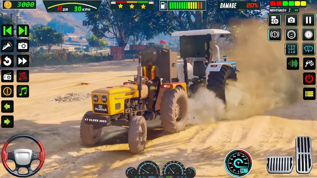 US Tractor Farming Games 3d [МОД: Бесконечные деньги, Монеты и Мега MOD] Screenshot 4