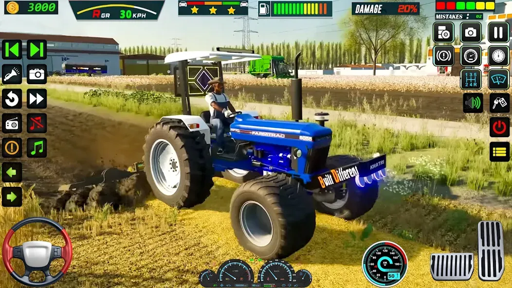 US Tractor Farming Games 3d [МОД: Бесконечные деньги, Монеты и Мега MOD] Screenshot 5