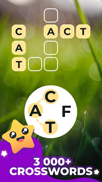 Word Line: Crossword Adventure [МОД: Все открыто, Дополнительные деньги и Меню MOD] Screenshot 1