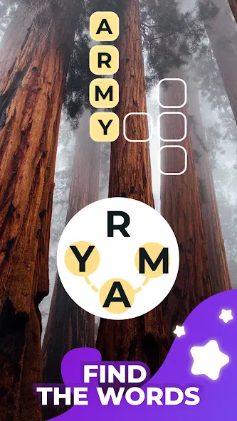 Word Line: Crossword Adventure [МОД: Все открыто, Дополнительные деньги и Меню MOD] Screenshot 2
