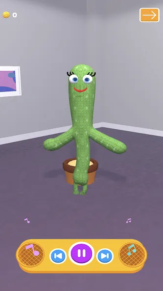 Talking Cactus (Токинг Кактус) [МОД: Все открыто, Дополнительные деньги и Меню MOD] Screenshot 2