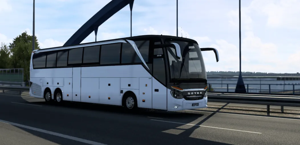 Bus Game Traveling Simulator [МОД: Деньги, Монеты и Меню MOD] Screenshot 1