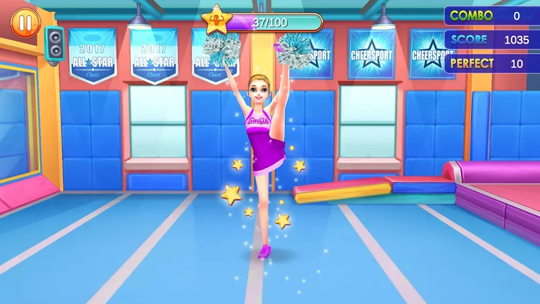 Cheerleader Champion Dance Now [МОД: Бесконечные деньги, Монеты и Мега MOD] Screenshot 4