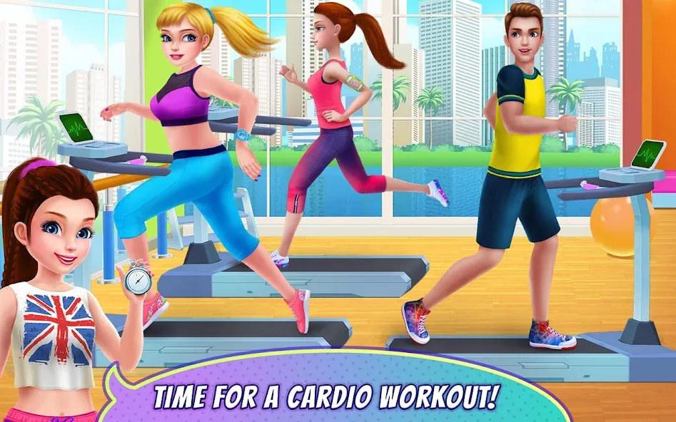 Fitness Girl - Dance & Play [МОД: Бесконечные деньги, Монеты и Мега MOD] Screenshot 5