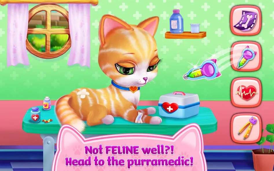 Kitty Love - My Fluffy Pet [МОД: Все открыто, Дополнительные деньги и Меню MOD] Screenshot 4