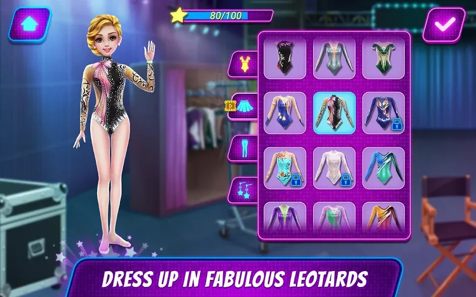 Acrobat Star Show - Girl Power [МОД: Бесконечные деньги, Монеты и Мега MOD] Screenshot 2