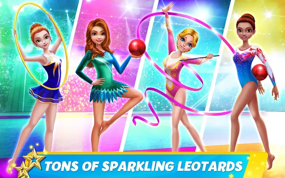 Rhythmic Gymnastics Dream Team [МОД: Бесконечные деньги, Монеты и Мега MOD] Screenshot 1